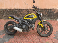 Yellow Ducati Scrambler 2015 Scrambler 800