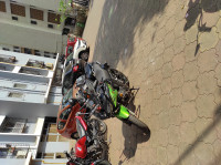 Green Black Yamaha Fazer FZ16ST