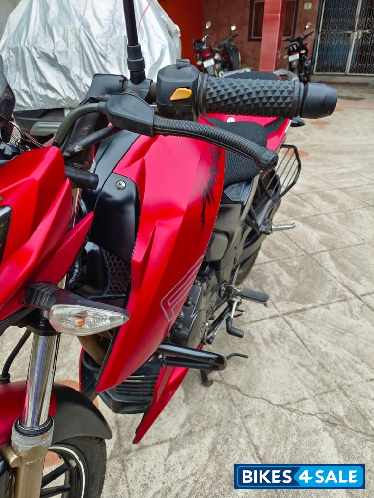 Matt Red TVS Apache RTR 200 4V