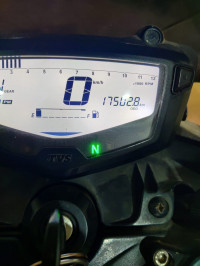 Black TVS Apache RTR 200 4V Race Edition 2.0