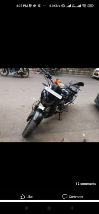 Navy Blue Bajaj Dominar 400 Disc