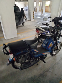 Blue TVS XL 100 Heavy Duty i-TOUCHstart