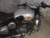 Silver Royal Enfield Classic 350