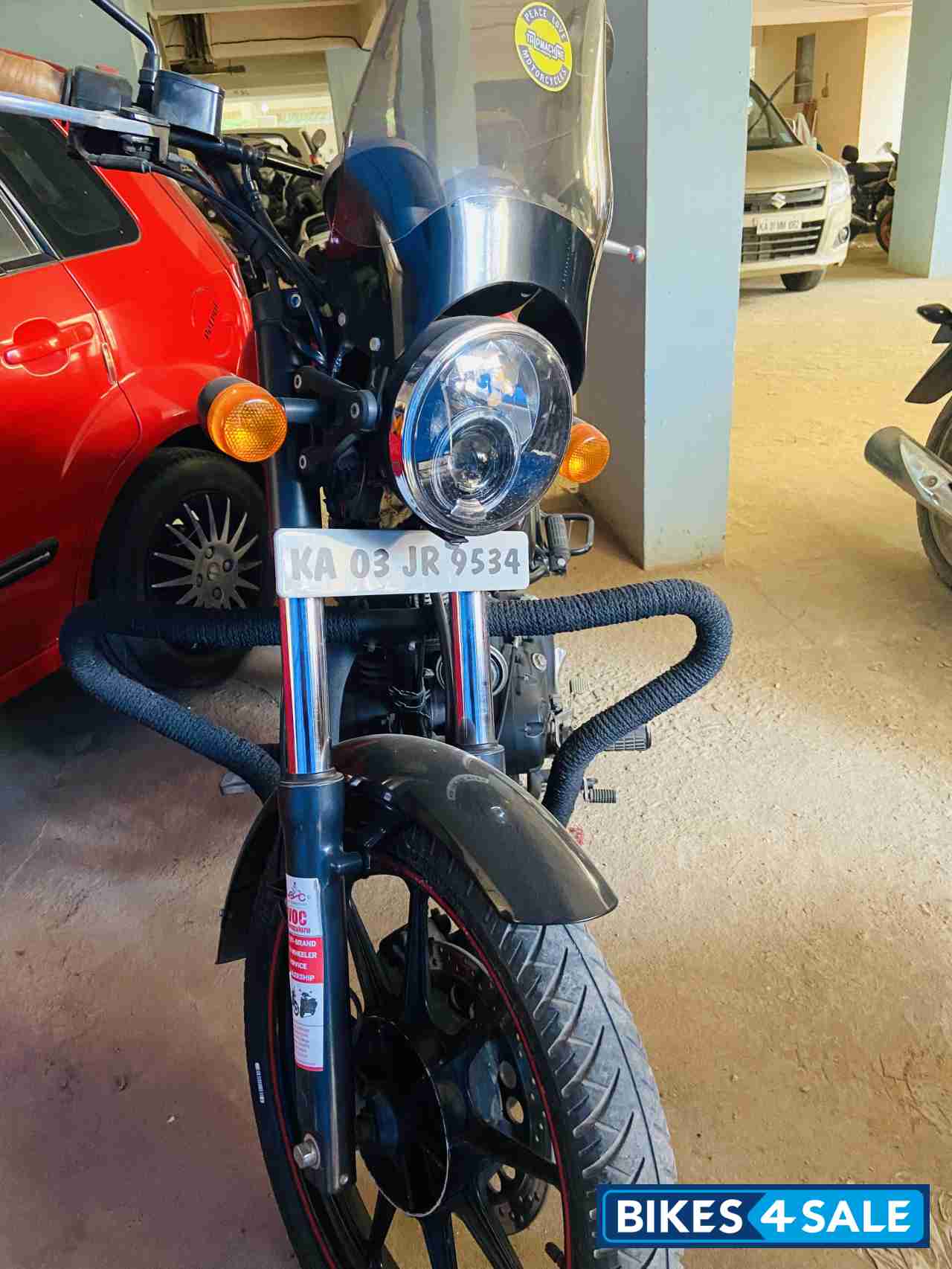 Roving Red Royal Enfield Thunderbird X 350