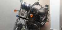 Black Royal Enfield Thunderbird 500