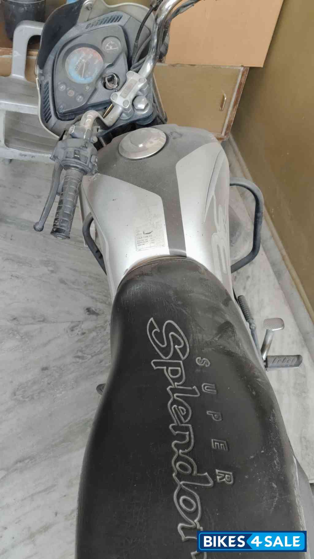 Grey Hero Splendor iSmart 110