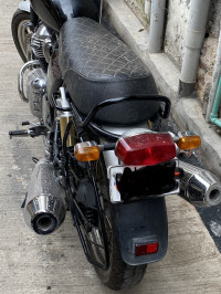 Black Royal Enfield Interceptor 650 Twin