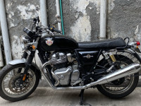 Black Royal Enfield Interceptor 650 Twin
