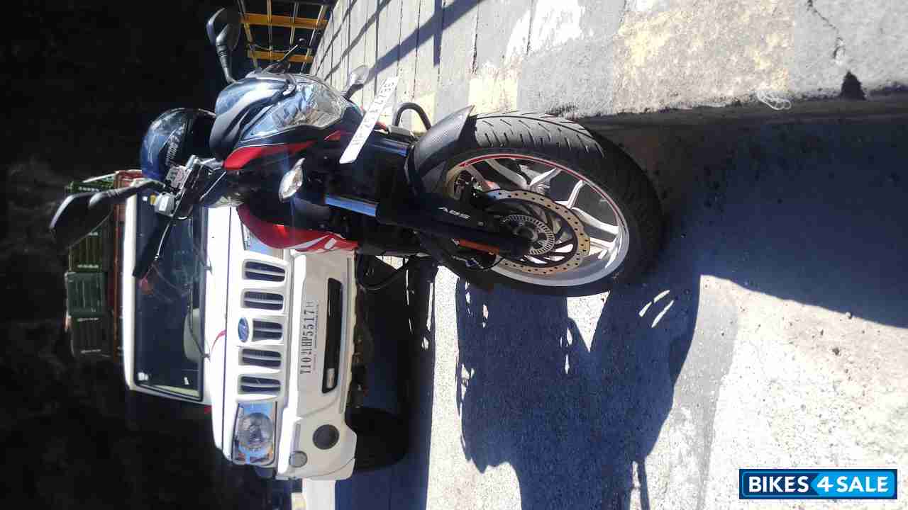 Burnt Red Satin Black Bajaj Pulsar NS 200 BS6