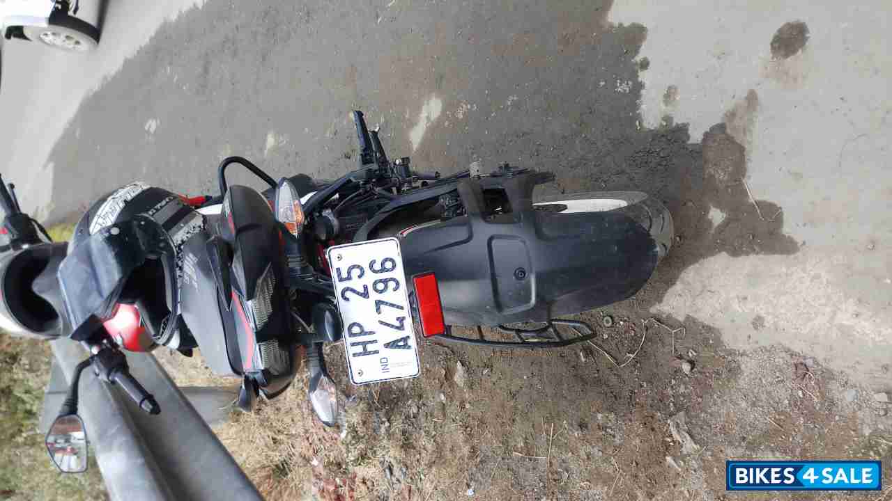 Burnt Red Satin Black Bajaj Pulsar NS 200 BS6