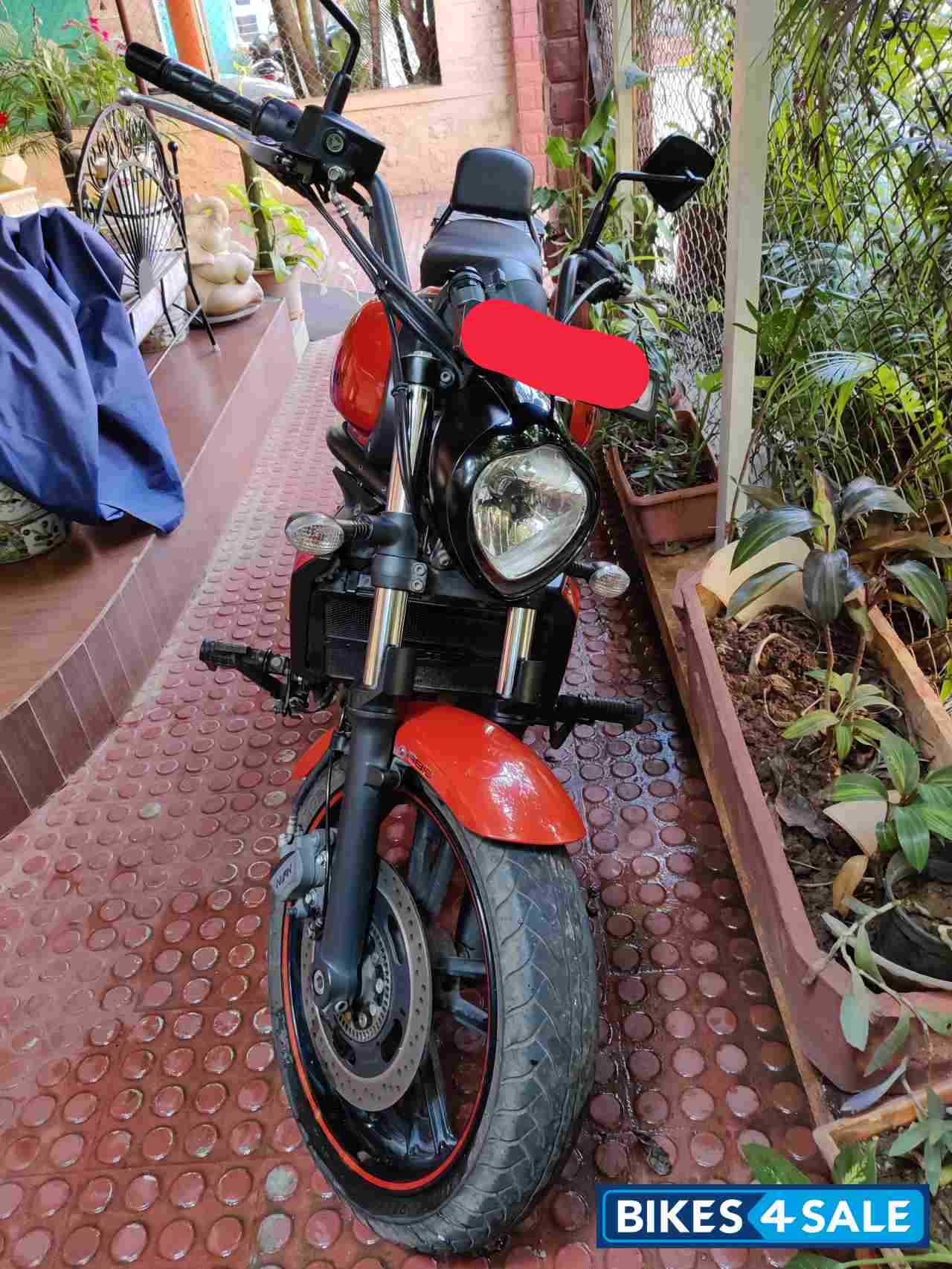 Lava Orange Kawasaki Vulcan S 650