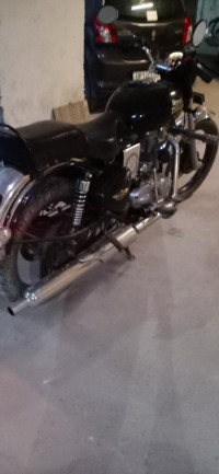 Black Royal Enfield Bullet Electra