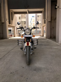 Tan Royal Enfield Classic 500