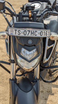 Dark Knight / Black Yamaha FZ-S FI V3 BS6