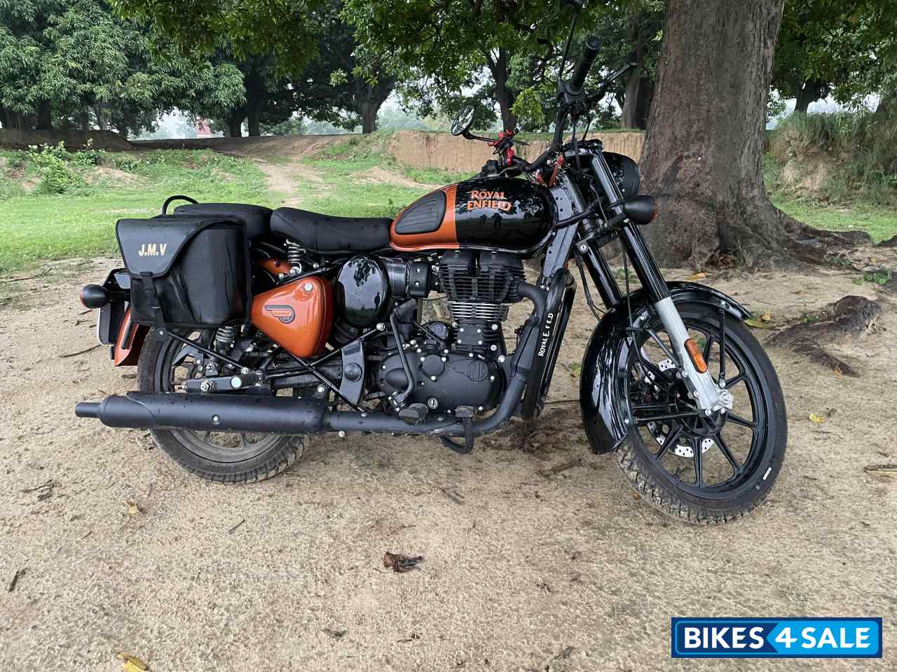 Orange Ember Royal Enfield Classic 350 Dual Channel BS6