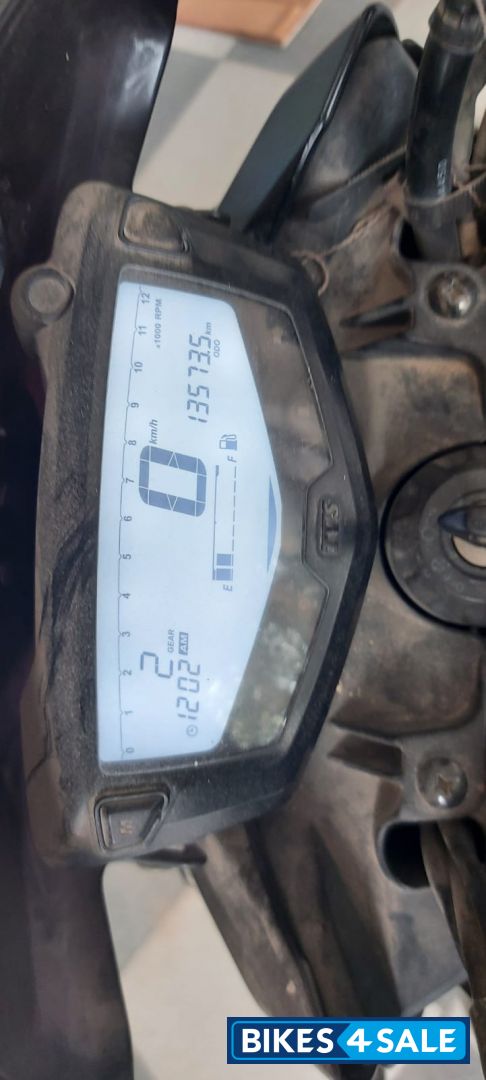 Matte Black TVS Apache RTR 200 4V