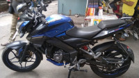 Sapphire Blue Bajaj Pulsar NS 160