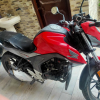 Red Honda CB Hornet 160R