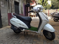 White Honda Activa