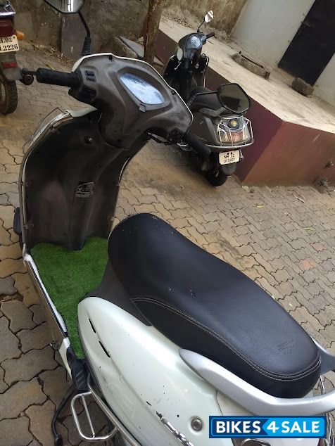 White Honda Activa White Honda Activa
