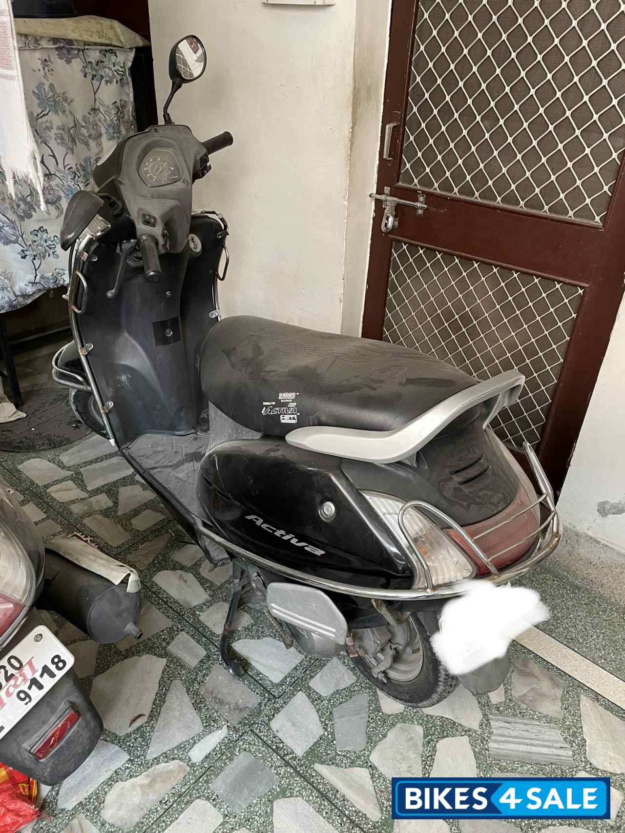 Black Honda Activa