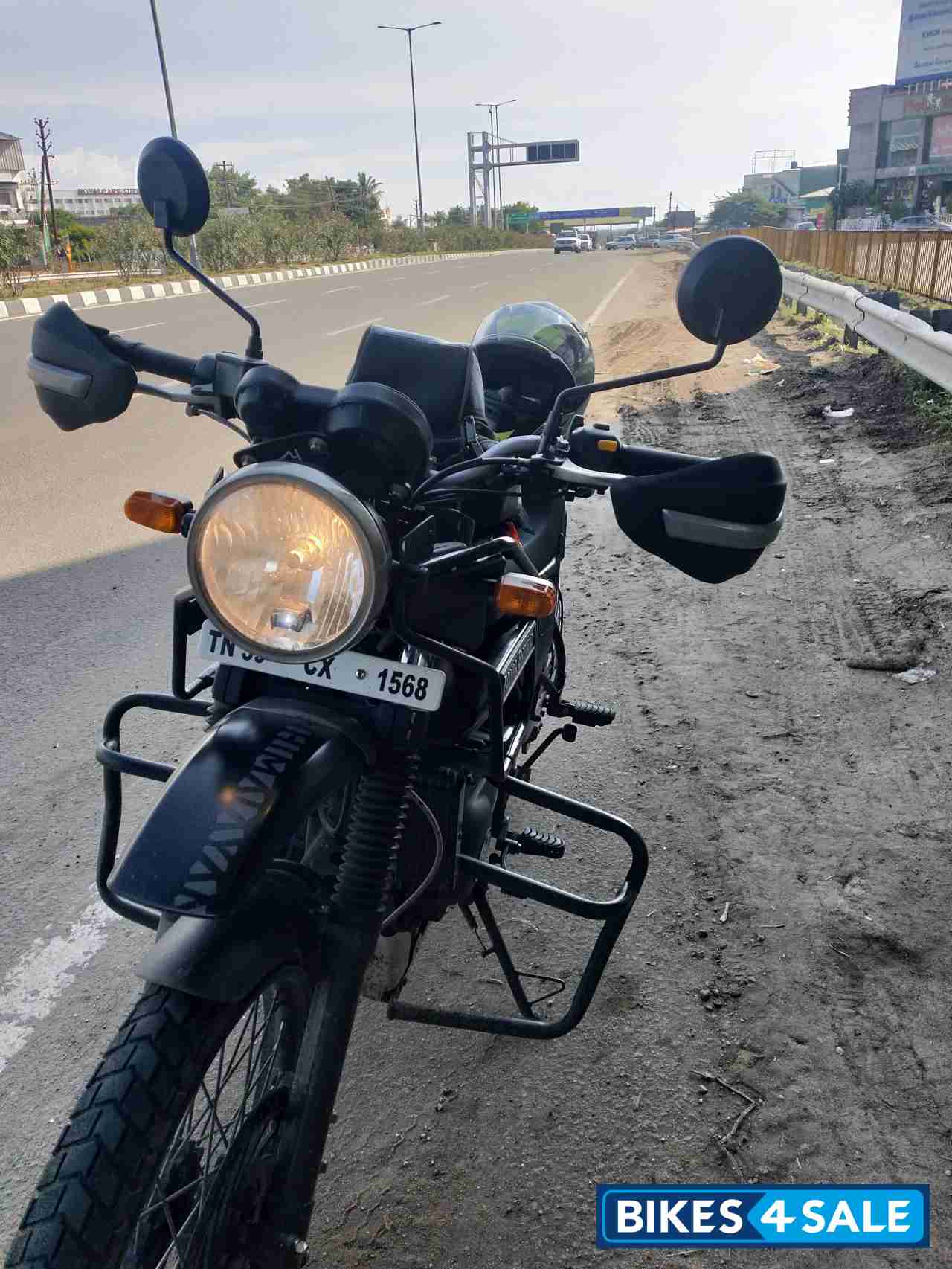 Black Royal Enfield Himalayan