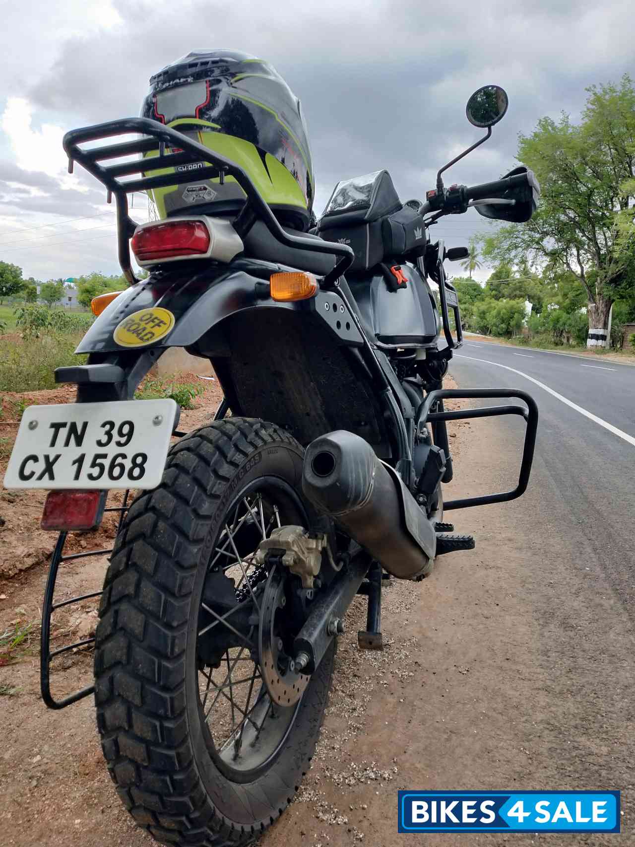 Black Royal Enfield Himalayan