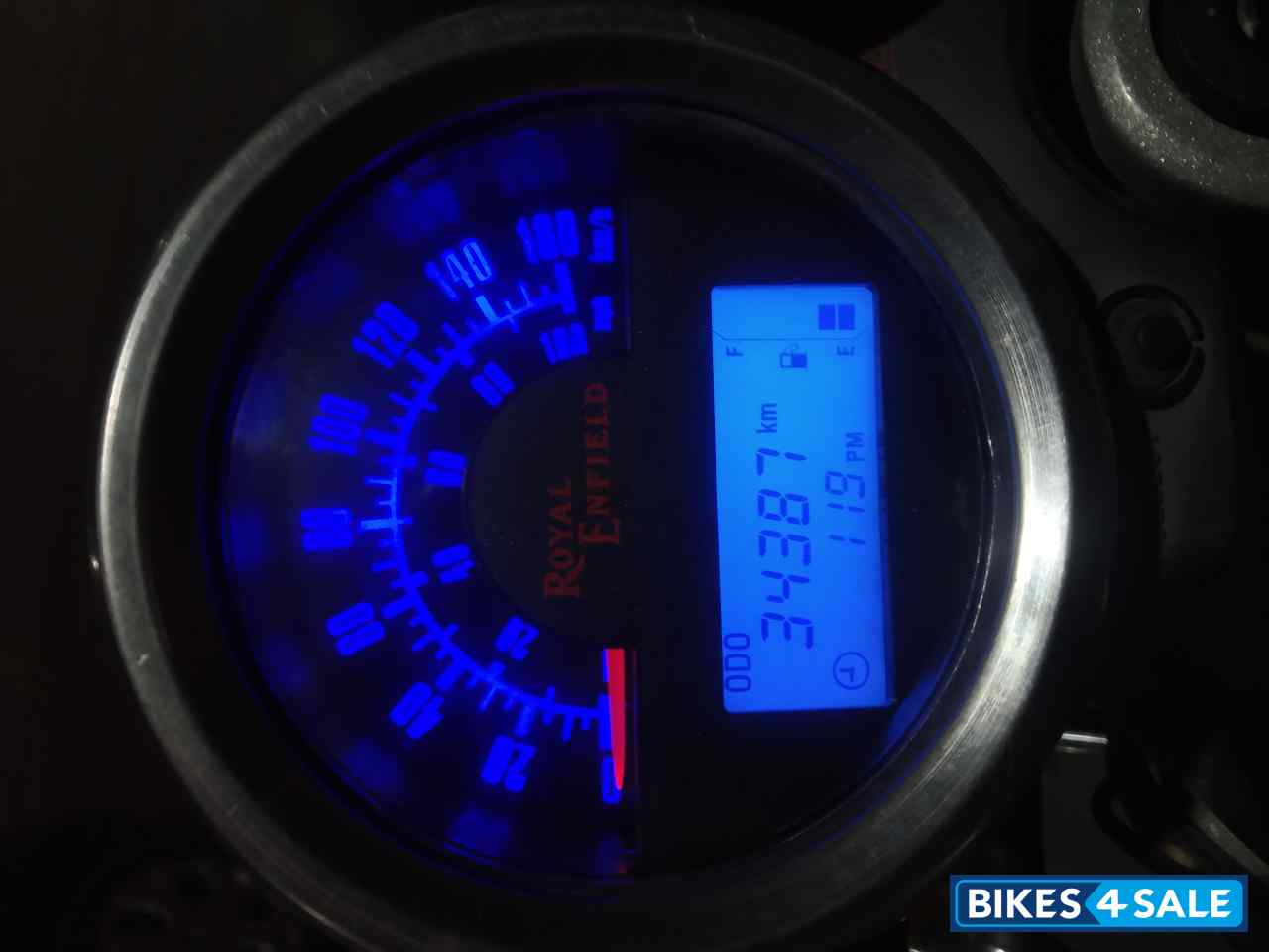 Twilight Blue Royal Enfield Thunderbird 350