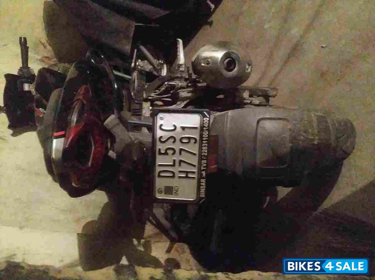 Black TVS Apache RR 310