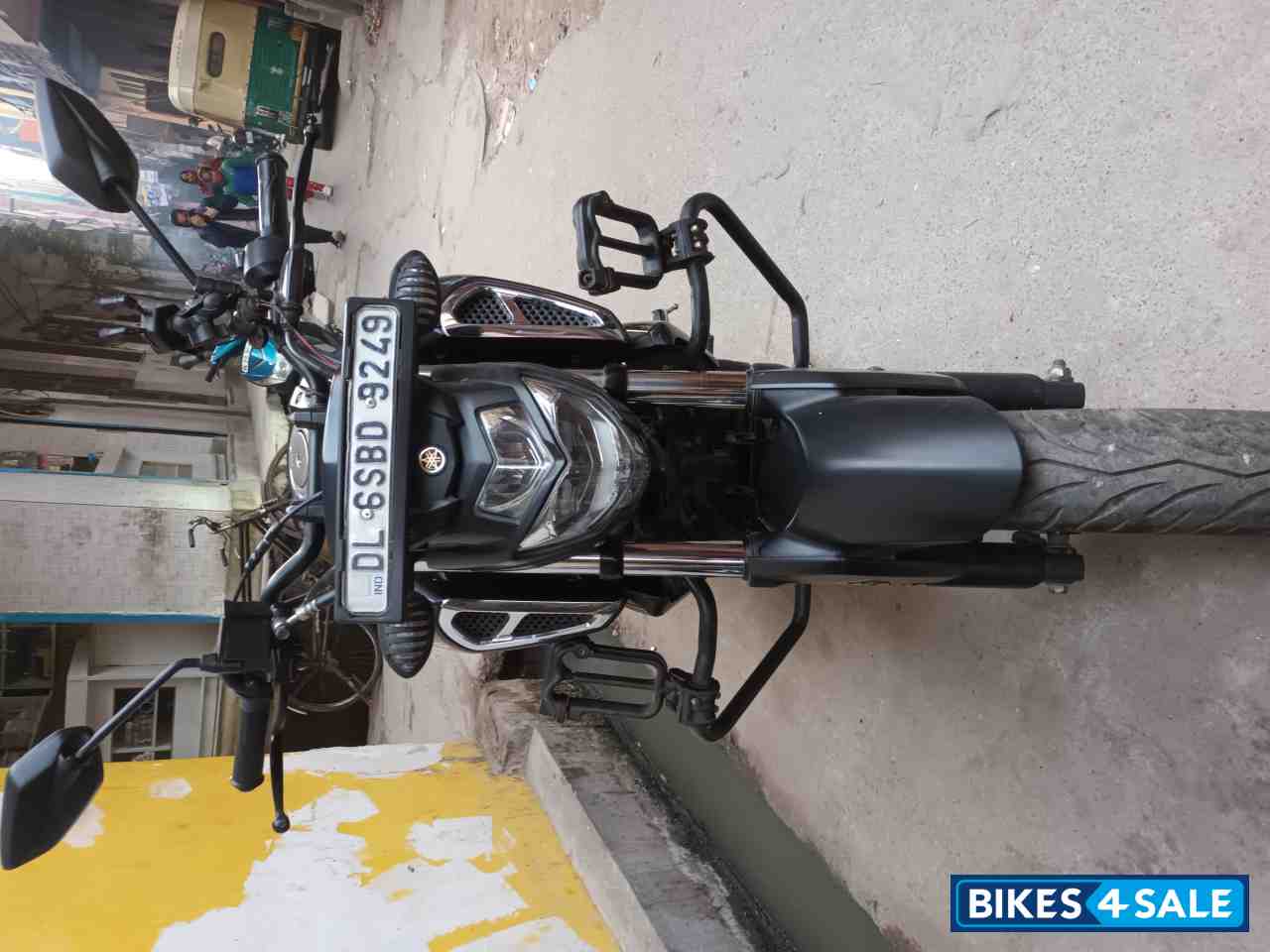 Matt Black Yamaha FZ FI V3 BS6