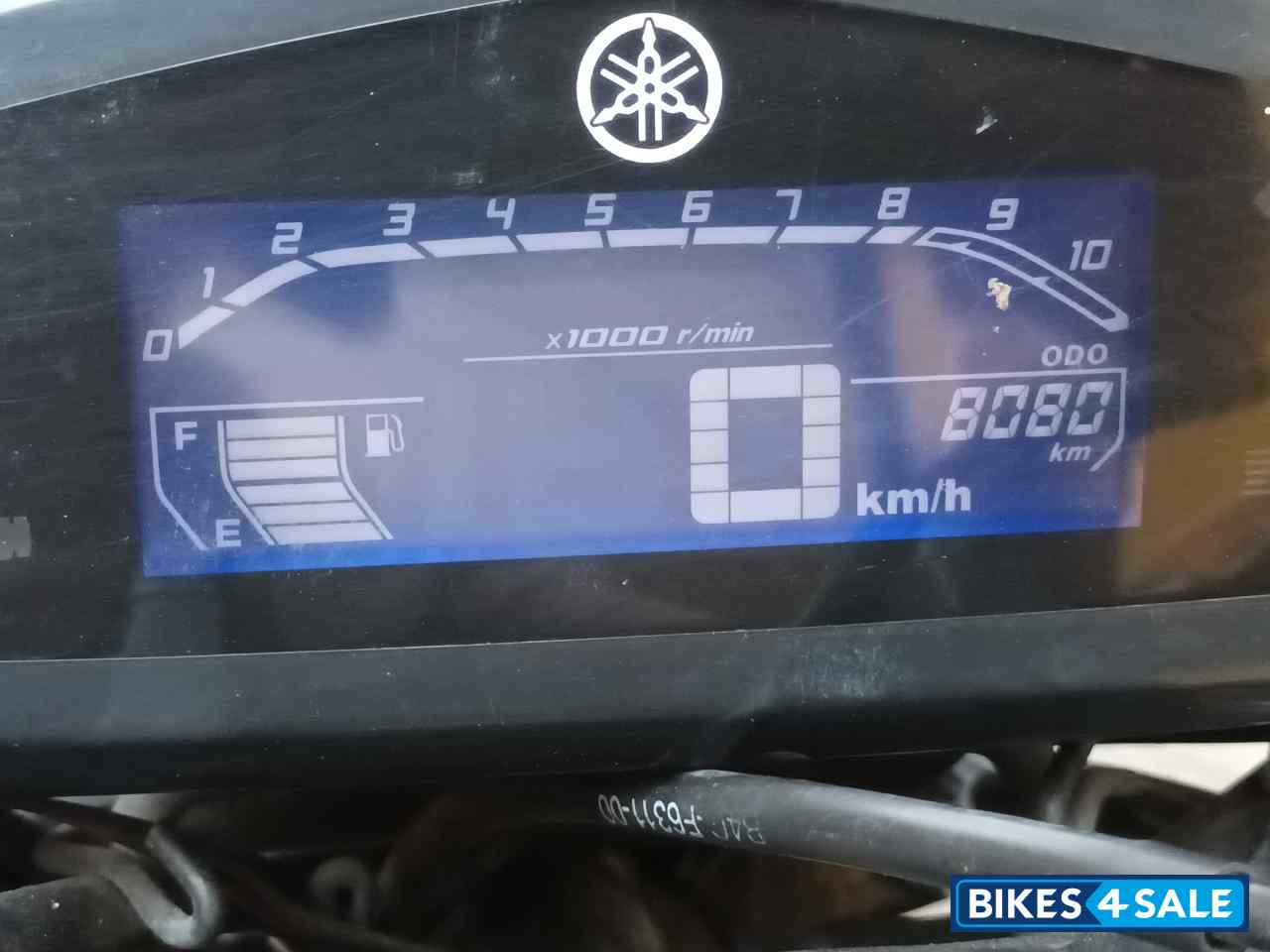 Matt Black Yamaha FZ FI V3 BS6