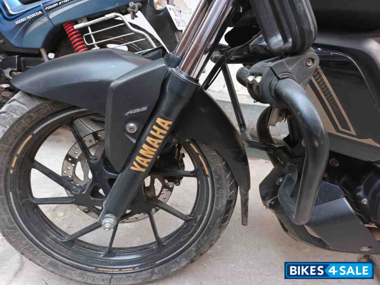 Matt Black Yamaha FZ FI V3 BS6