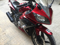 Red Yamaha YZF R15