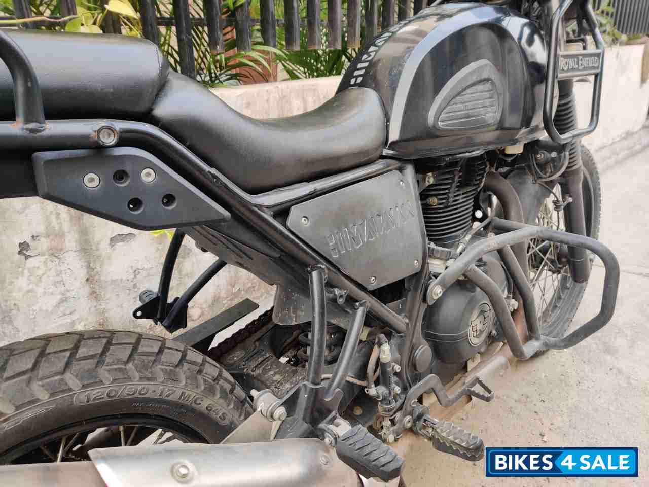 Black Royal Enfield Himalayan