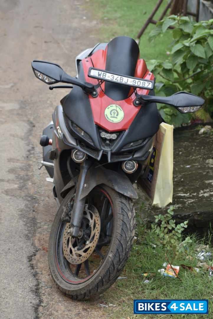 Red Yamaha YZF R15 V3