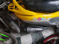 Yellow TVS Scooty Pep