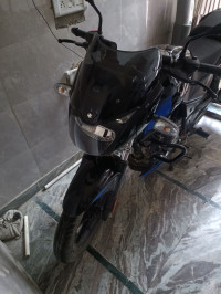 Black Decal Blue Bajaj Pulsar 150 Twin Disc BS6