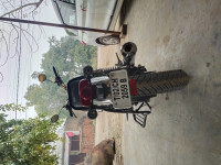 Matte Steel Black Metallic Wit Honda Hness CB350 DLX Pro