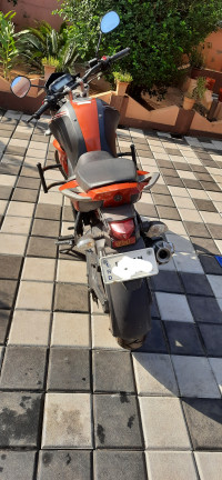 Orange And Black Yamaha FZ-S FI V2