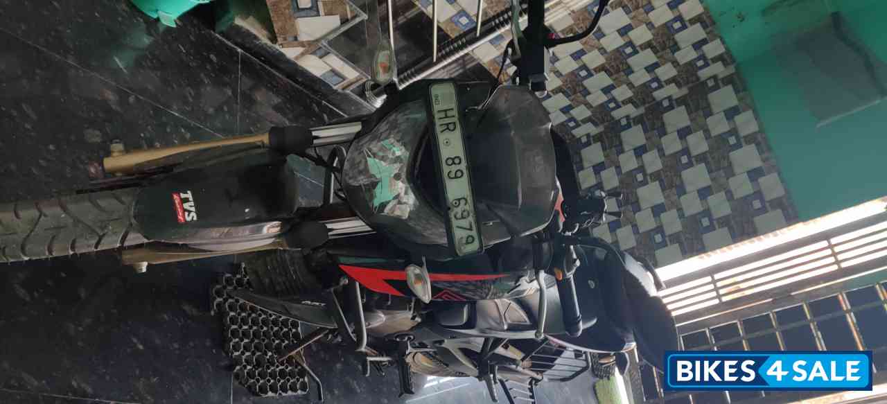 Black With Red TVS Apache RTR 200 4V ABS Black With Red TVS Apache RTR 200 4V ABS