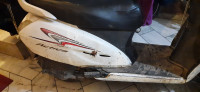 P S White Honda Activa