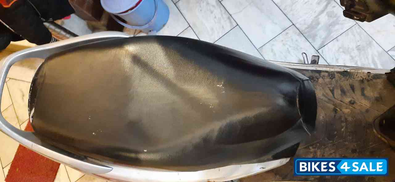 P S White Honda Activa