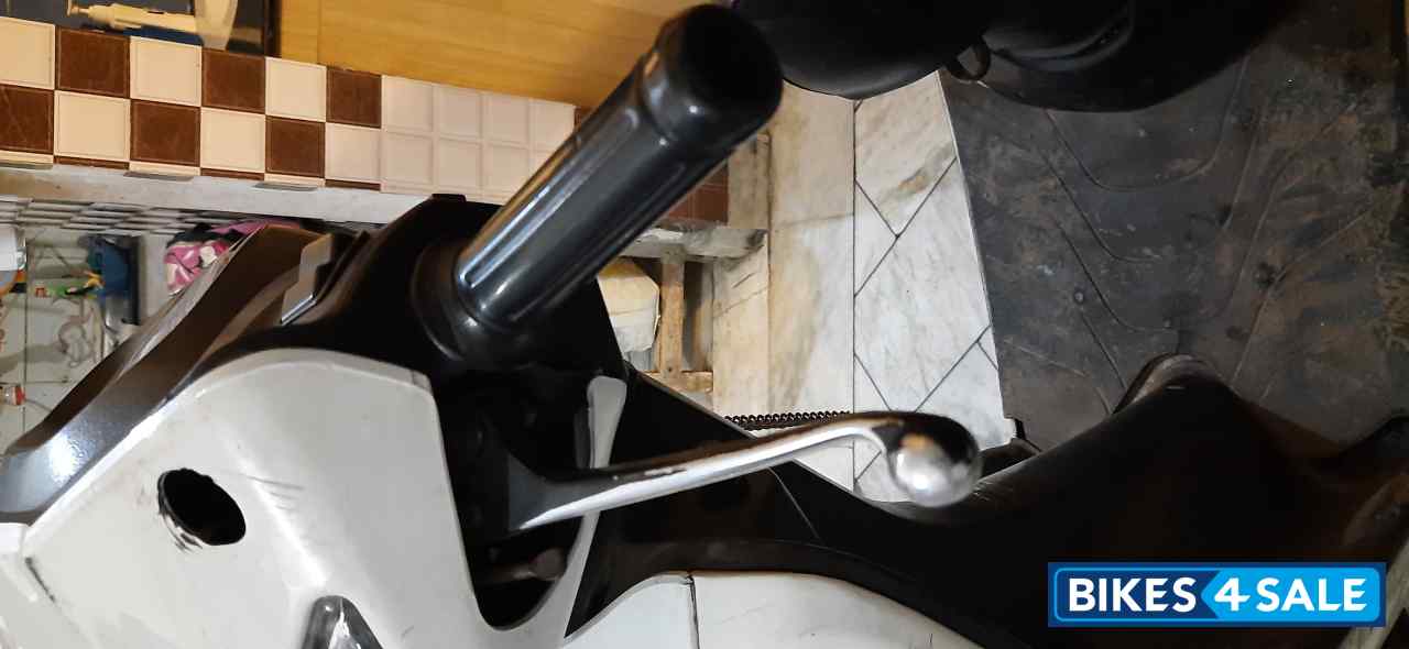 P S White Honda Activa