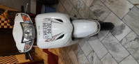 P S White Honda Activa