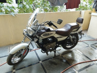 Moon White Bajaj Avenger Cruise 220 BS6