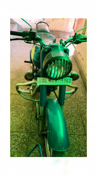 Blue Royal Enfield Classic 350