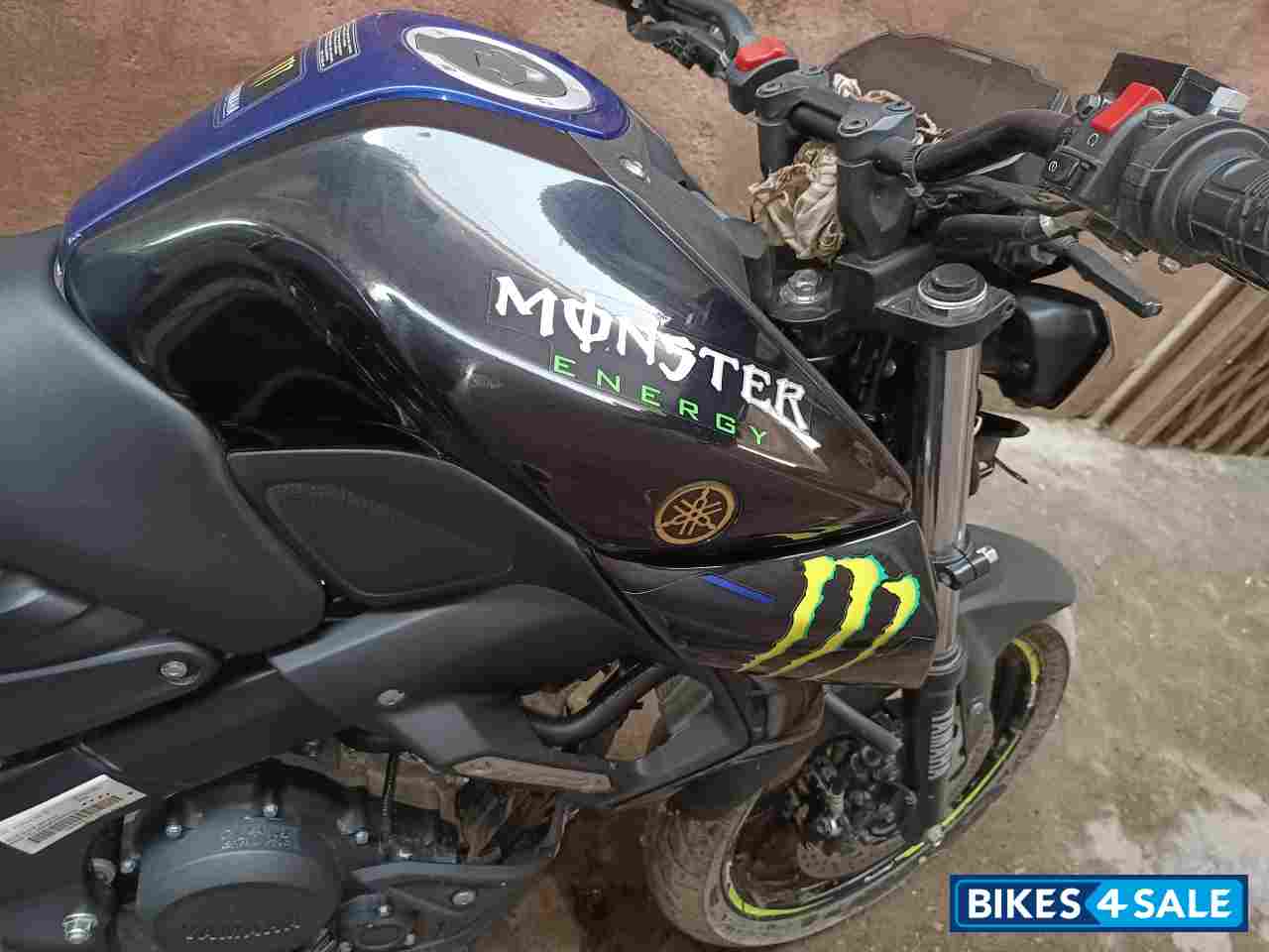 Black Yamaha MT-15 MotoGP Edition