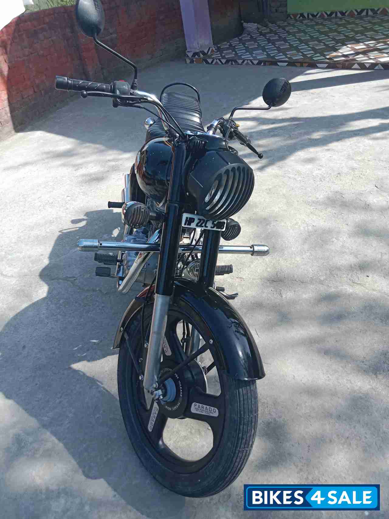 Black Royal Enfield Bullet Standard 350