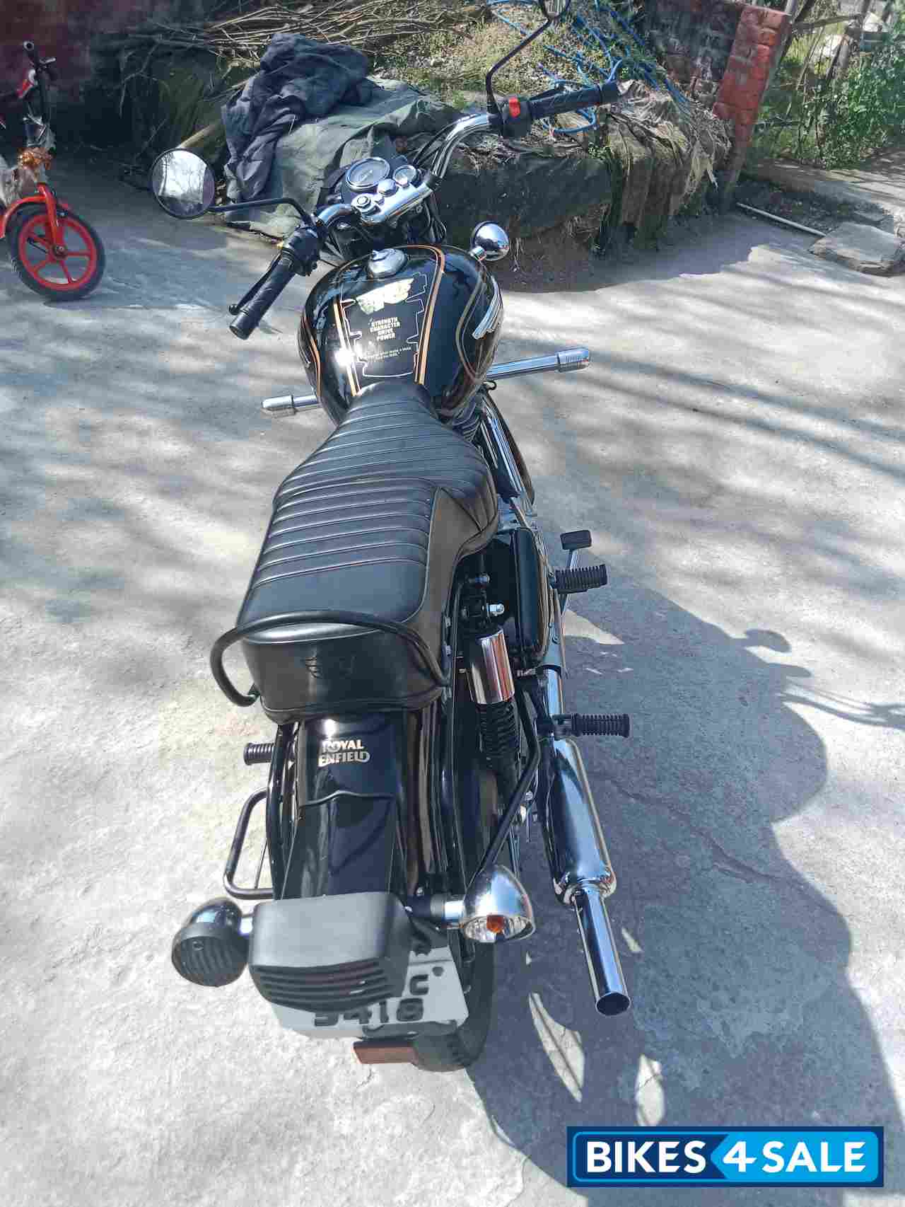 Black Royal Enfield Bullet Standard 350 Black Royal Enfield Bullet Standard 350