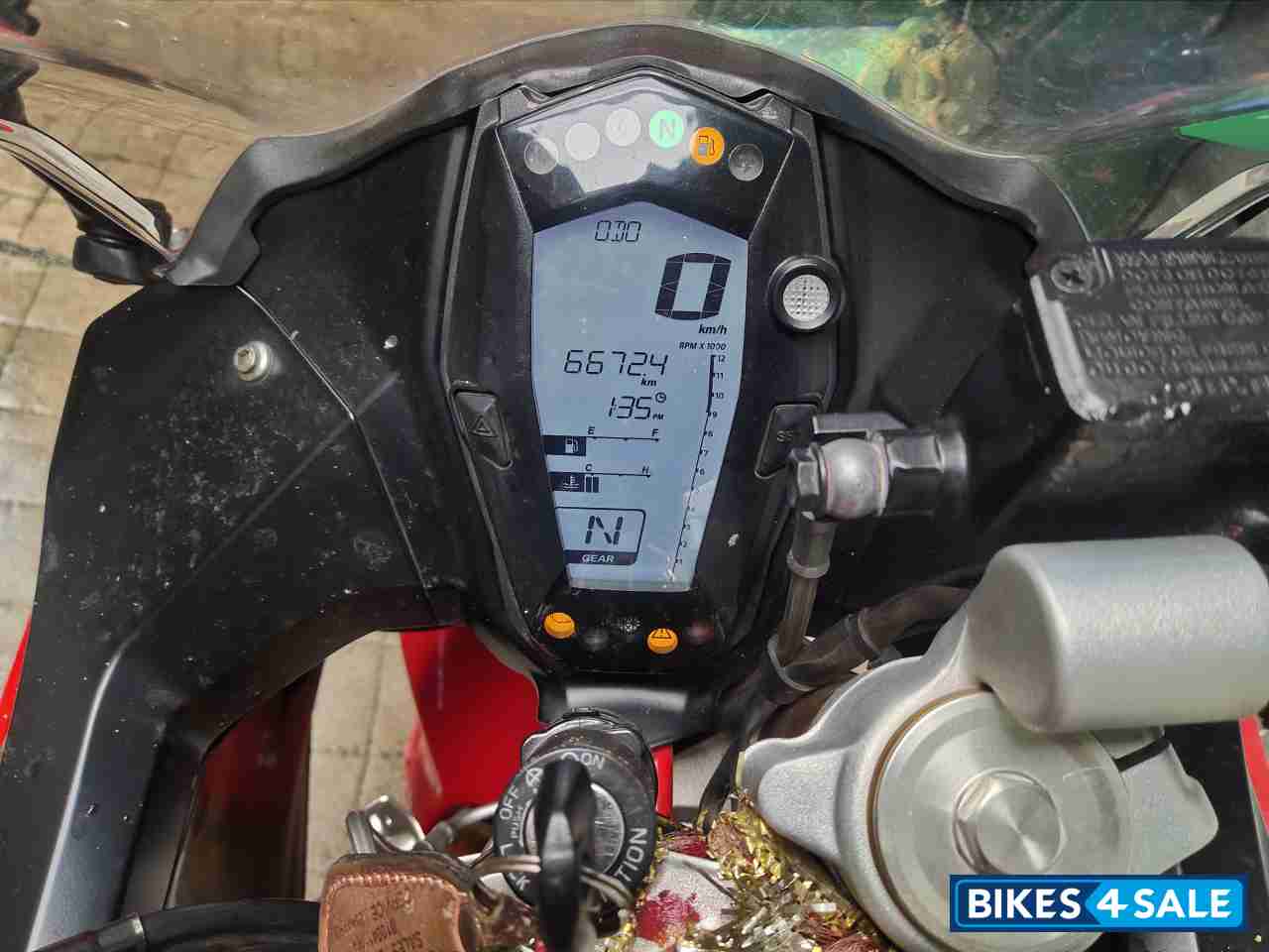 Red TVS Apache RR 310